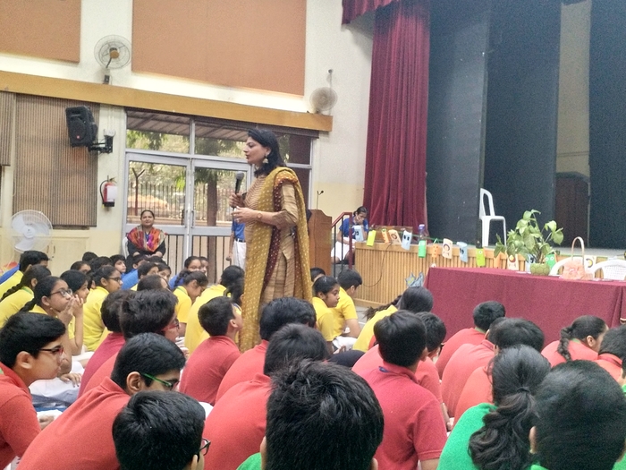 Talk on Gender Sensitisation for classes 7-9