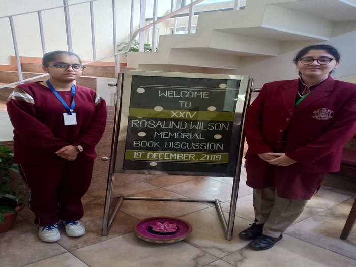 Inter school Book discussion on Kalis Daughter at Springdales, Pusa Road