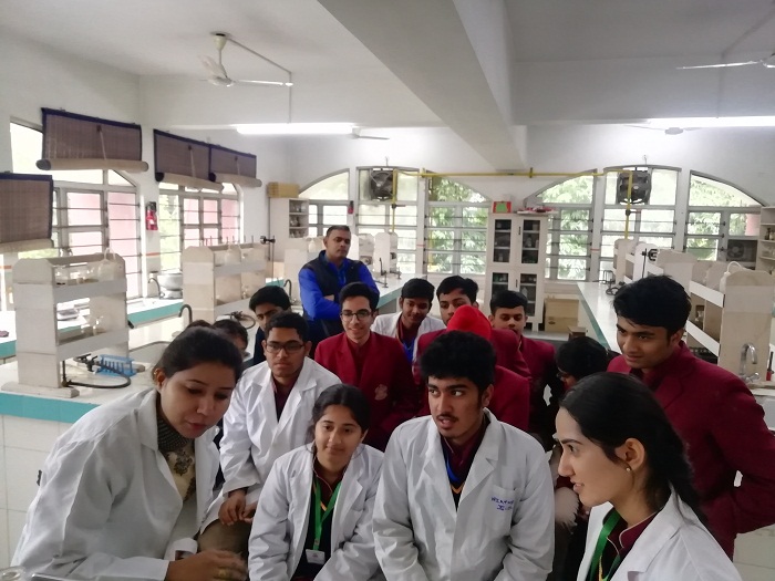 Science lesson on Skype with an Egyptian classroom for class 11B