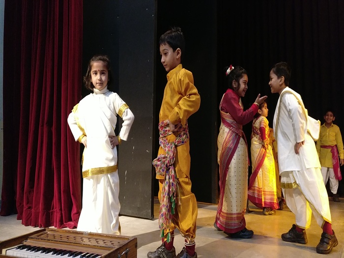 Lohri celebrations in Pre primary 
