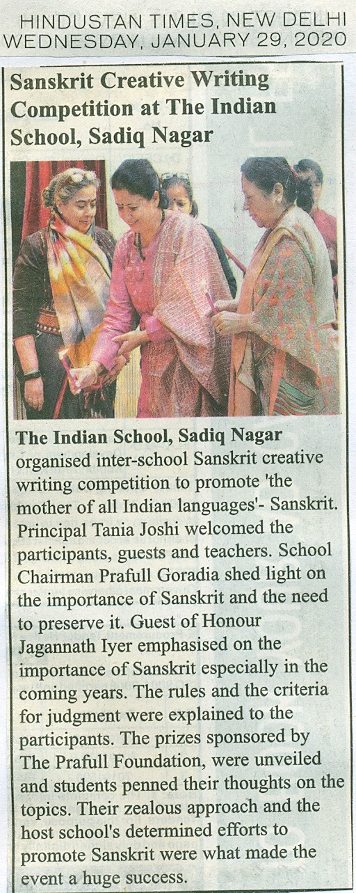 HINDUSTAN TIMES, WEDNESDAY, 29 JANUARY 2020