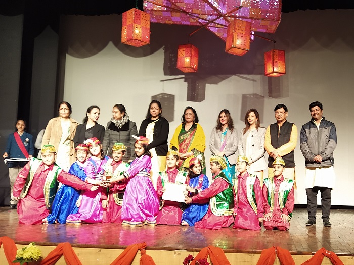Honours at Vasantotsav, an Inter School Competition