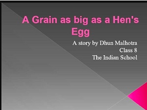 Published stories written by students- National Book Week activity
