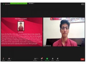 Graduation ceremony for Class 12 Batch 2020-21