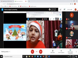 Christmas celebrations in the Pre-Primary