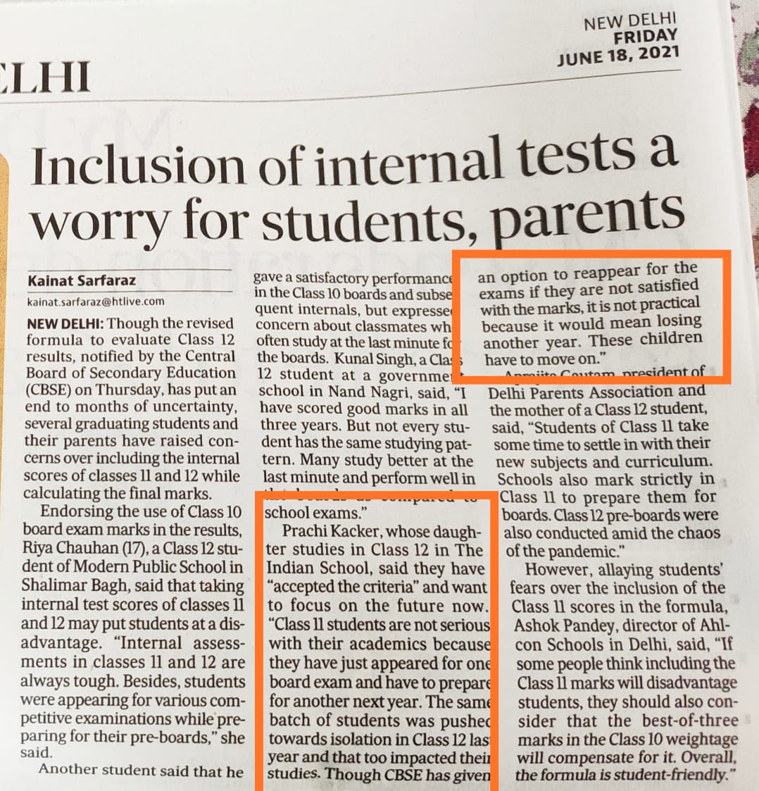 HINDUSTAN TIMES, SUNDAY, 20 JUNE 2021