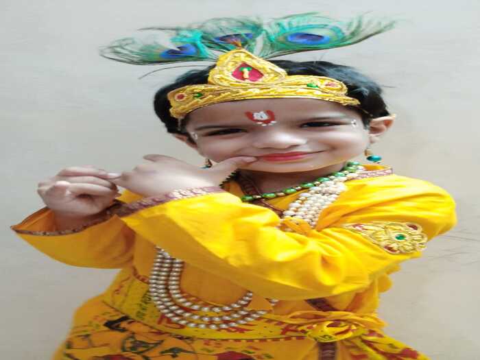 Janamashtami celebrations in Pre primary