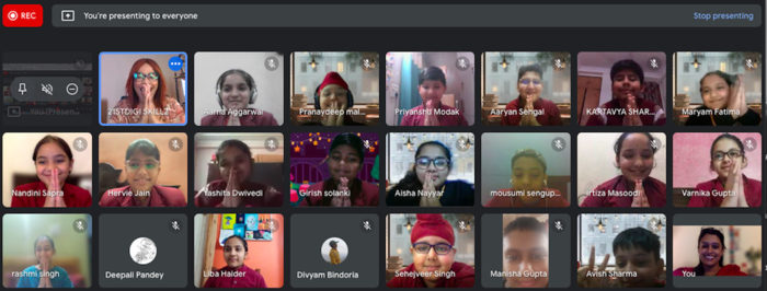 Dignity & Equality: Webinar on Human Rights for class 5B