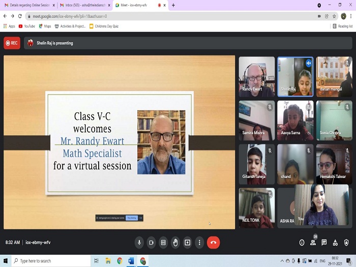 Class VC engages with an American mathematician 