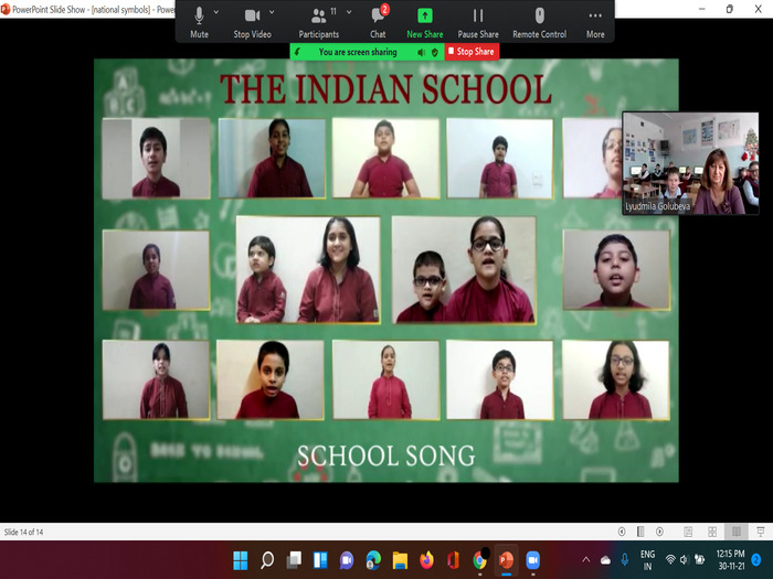 Class 2D virtually meets peers in Russia