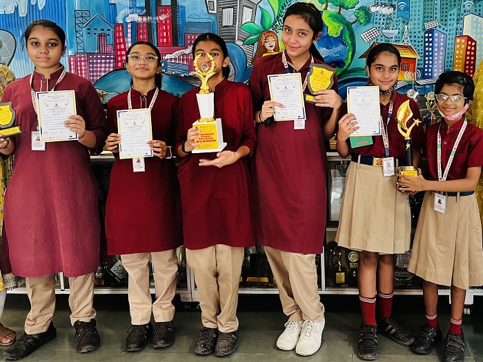 Honour at inter-school literary festival