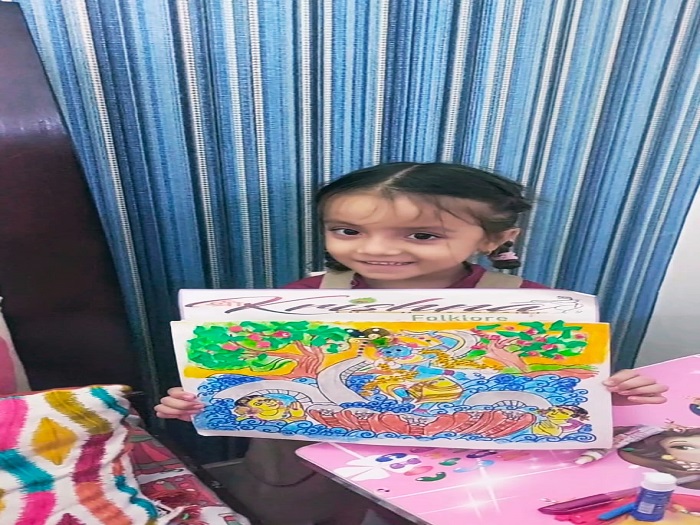 Honour in inter school Pre primary competition  