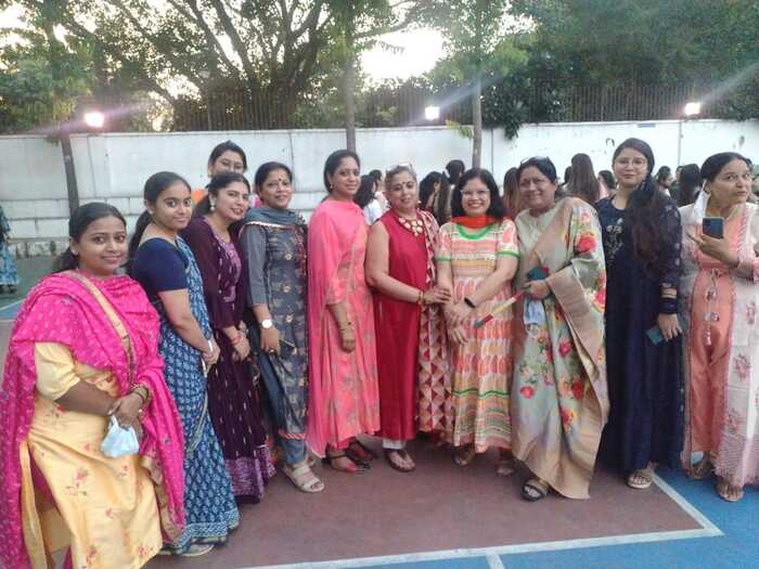 Memorable alumni Dandiya evening