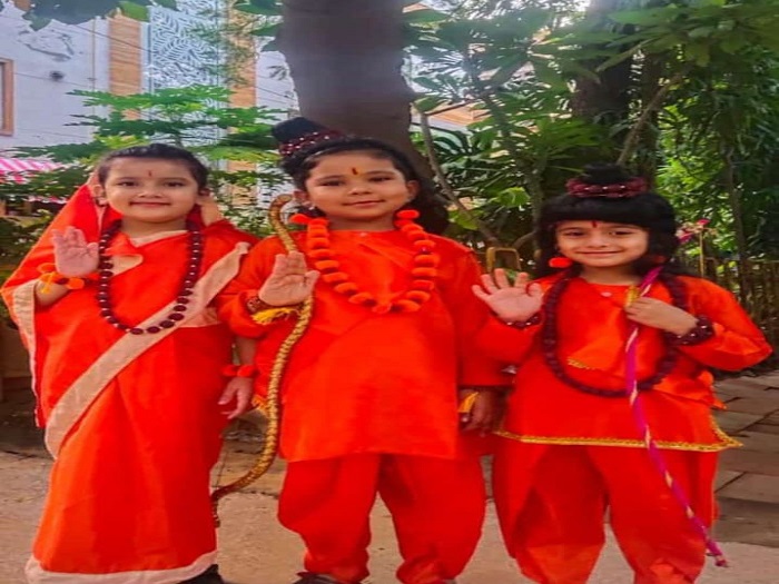 Special assembly on Dussehra by PP Gemini
