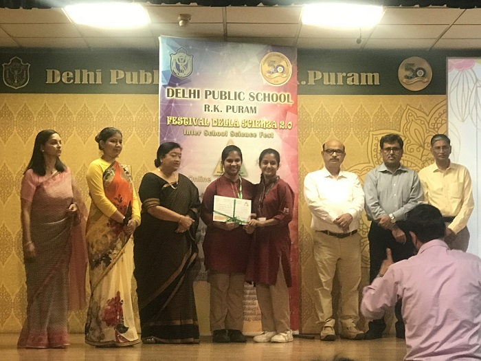 Laurels at Science Fest, DPS, RK Puram