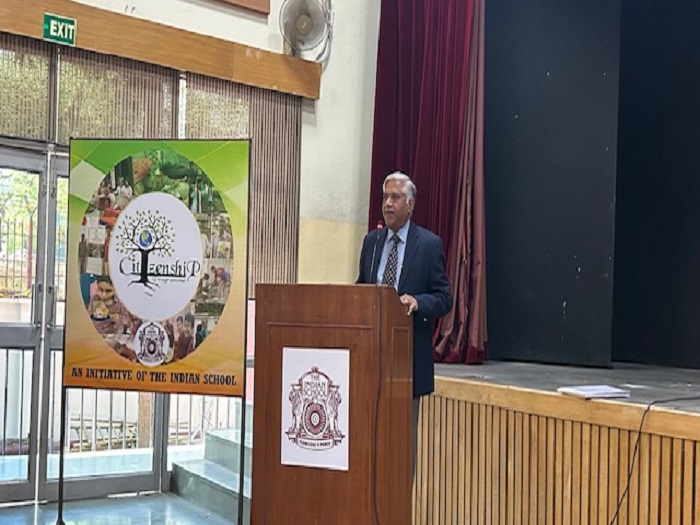 Citizenship Programme initiative - talk on Stress Management, Self Awareness and Self Mastery for class 11