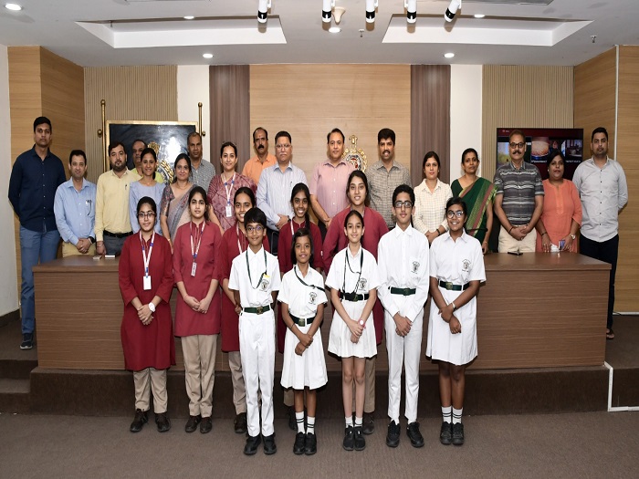 Interaction at the Delhi Police headquarters
