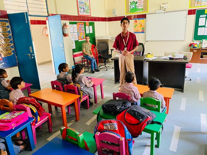 Citizenship Programme initiative-teaching chess at MCD school