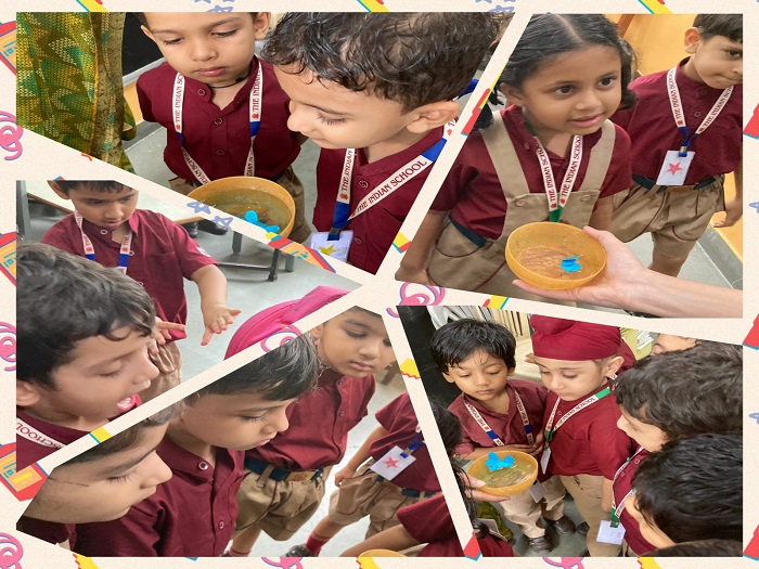 Pre school enjoy a rainy day at School