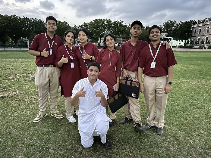 Top honours at inter school competition held by Mayo College, Ajmer