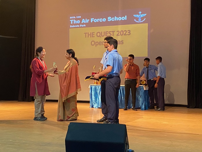 Multiple laurels at inter school competition