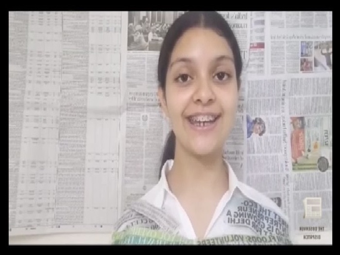 Honour at inter school online literary challenge 