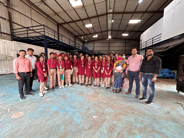 Visit to recycling plant and research centre